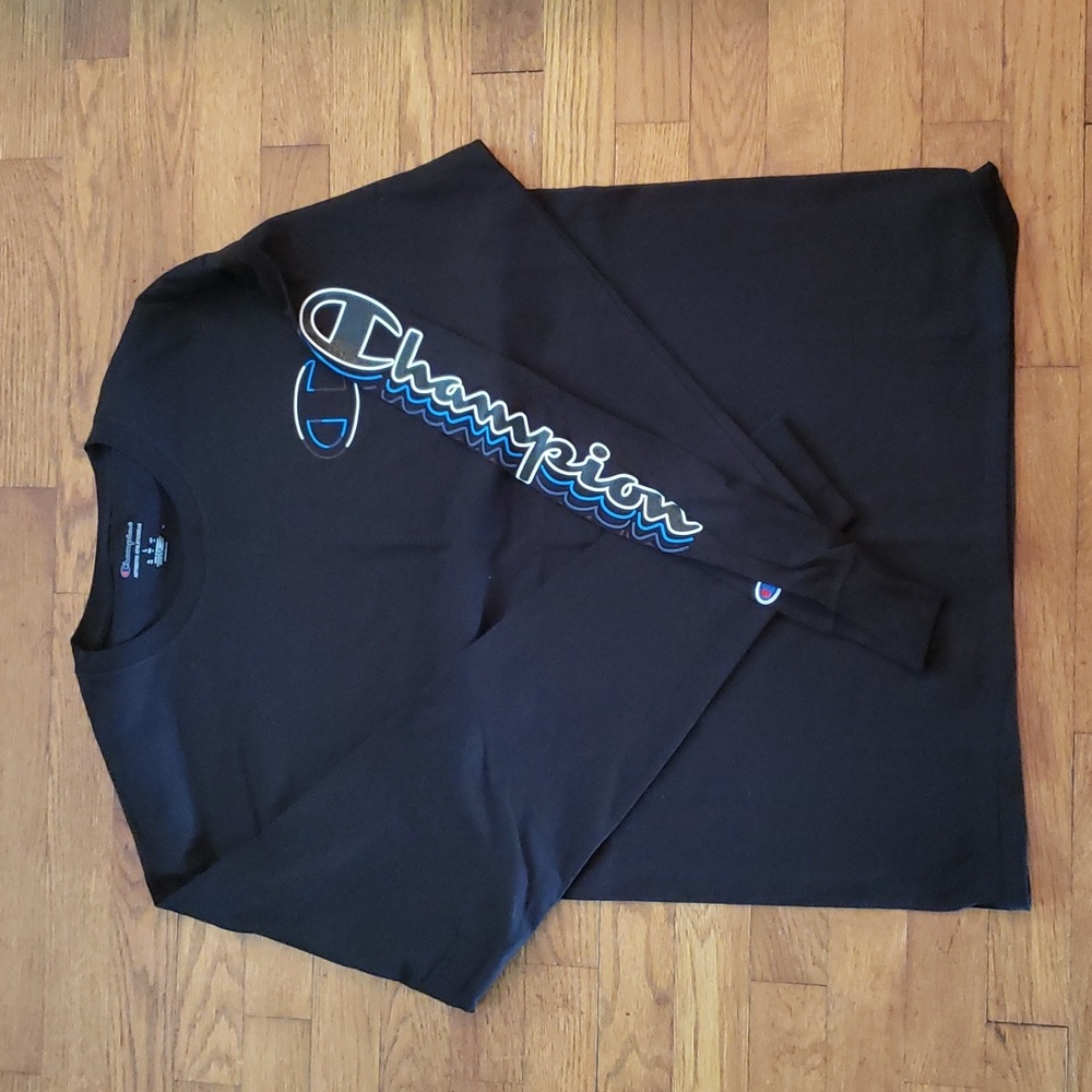 Mens champion long sleeve shirt